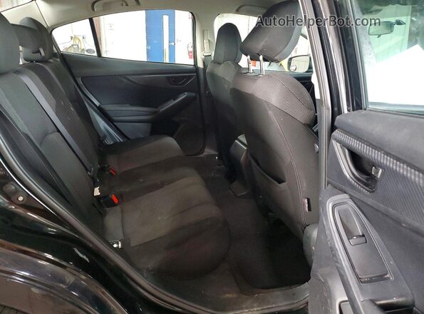4S3GKAA61K3615420 2019 SUBARU IMPREZA Черный Вид задних сидений