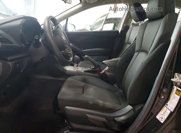 4S3GKAA61K3615420 2019 SUBARU IMPREZA Черный Вид салона спереди