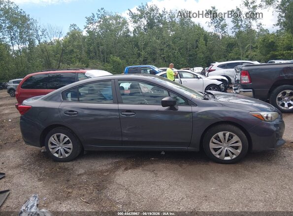 4S3GKAA62J3617689 2018 SUBARU IMPREZA Серый Вид задней части салона