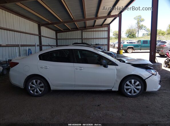 4S3GKAA63J3603817 2018 SUBARU IMPREZA White უკანა სალონის ხედი