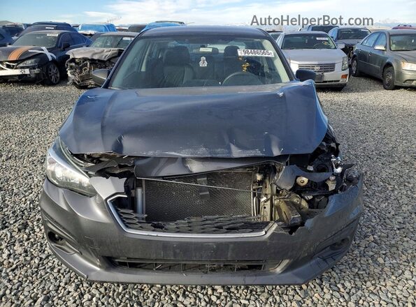 4S3GKAA63J3621525 2018 SUBARU IMPREZA Gray Դիմացի տեսք