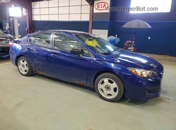 4S3GKAA64H3603383 2017 SUBARU IMPREZA Blue Delantero derecho