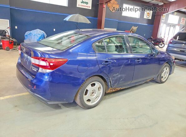 4S3GKAA64H3603383 2017 SUBARU IMPREZA Blue Trasero derecho