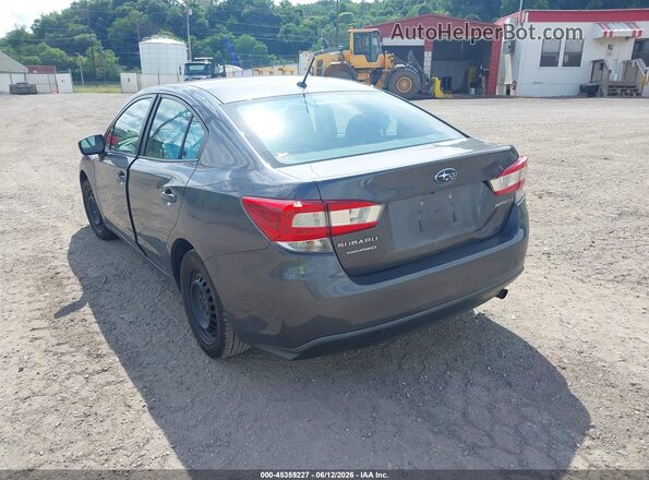 4S3GKAA64K3623740 2019 SUBARU IMPREZA Gray Rear left