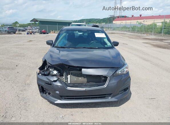 4S3GKAA64K3623740 2019 SUBARU IMPREZA Gray Dashboard view