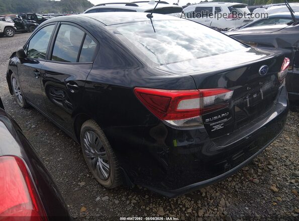 4S3GKAA66K3602310 2019 SUBARU IMPREZA Black Tył lewy