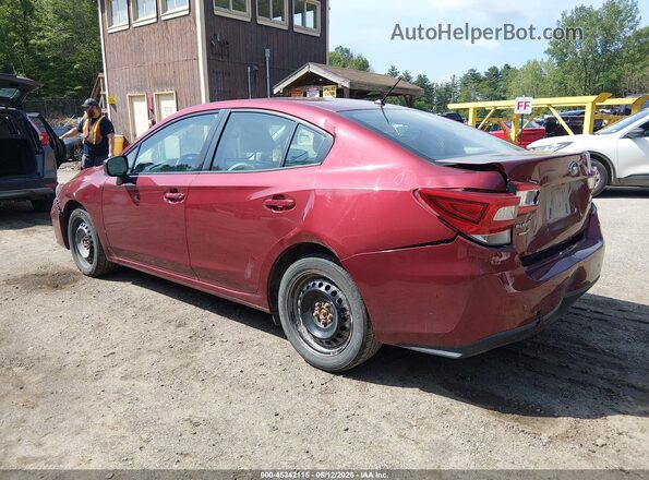 4S3GKAA67H3624535 2017 SUBARU IMPREZA Maroon Tył lewy