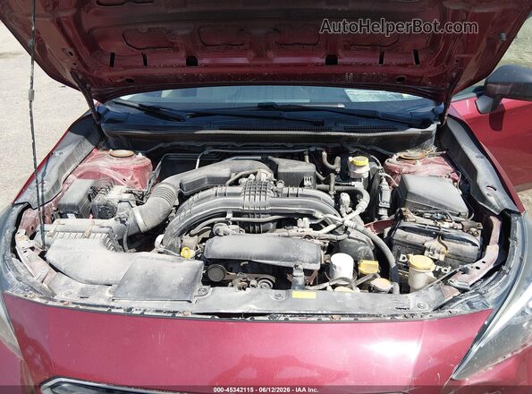 4S3GKAA67H3624535 2017 SUBARU IMPREZA Maroon Widok z tyłu