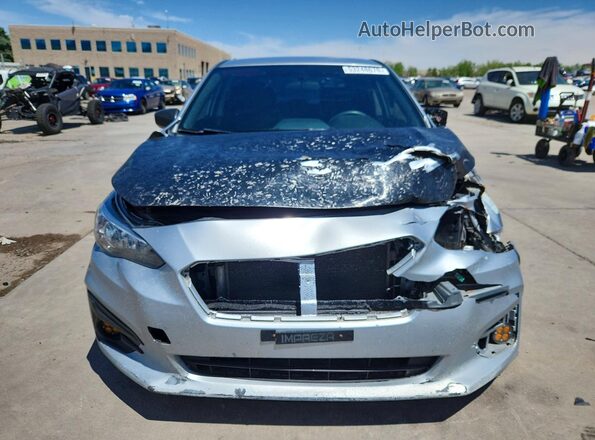 4S3GKAA68K3615480 2019 SUBARU IMPREZA Silver Դիմացի տեսք