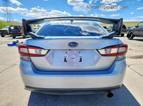 4S3GKAA68K3615480 2019 SUBARU IMPREZA Silver Հետևի տեսք