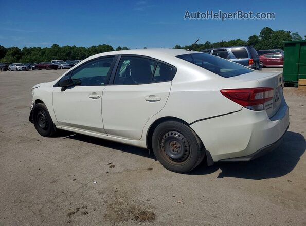 4S3GKAA69J3614496 2018 SUBARU IMPREZA White Rear left