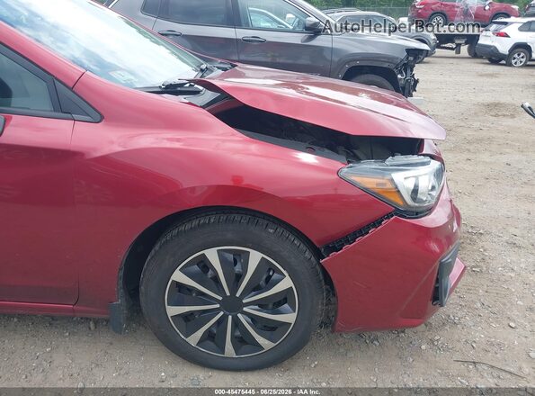 4S3GKAA69K3601040 2019 SUBARU IMPREZA Red 