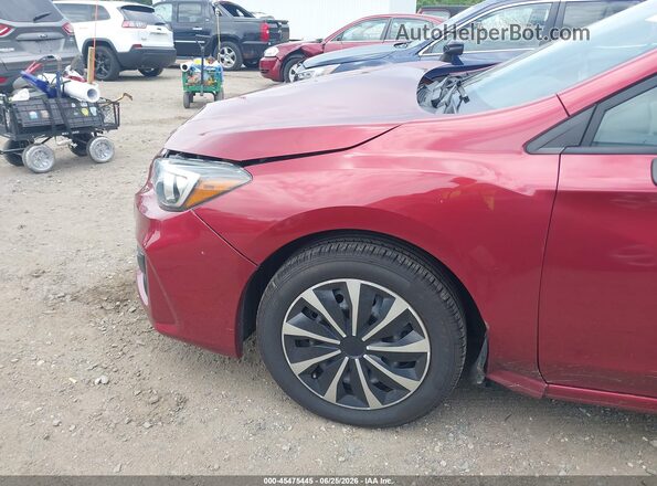 4S3GKAA69K3601040 2019 SUBARU IMPREZA Red 