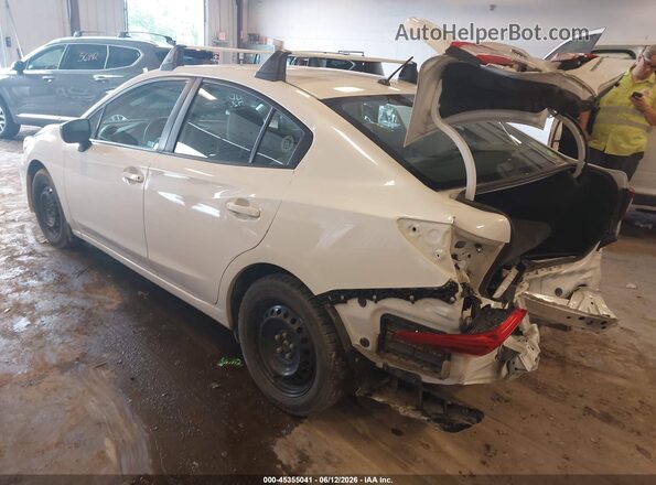 4S3GKAA69P1606421 2023 SUBARU IMPREZA White Trasero izquierdo