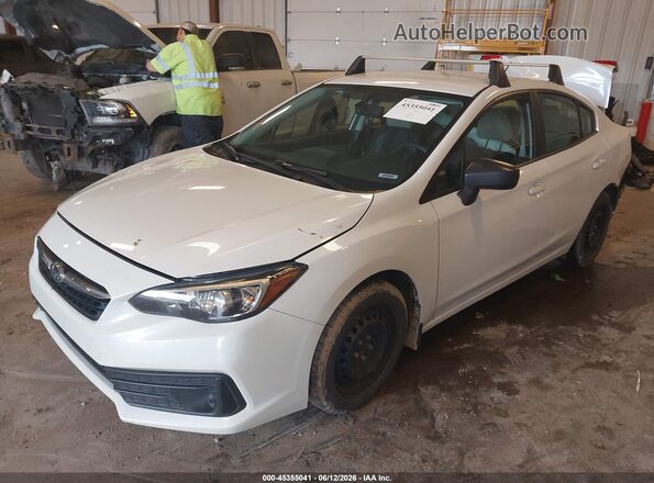 4S3GKAA69P1606421 2023 SUBARU IMPREZA White Vista tres cuartos delantera izquierda