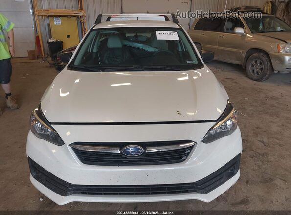 4S3GKAA69P1606421 2023 SUBARU IMPREZA White Vista del cuadro de instrumentos