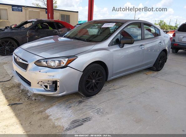 4S3GKAA6XK3627307 2019 SUBARU IMPREZA Silver Przód lewy