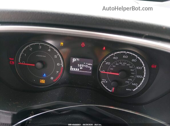 4S3GKAB61H3602433 2017 SUBARU IMPREZA Gray Հետևի նստատեղերի տեսք