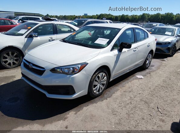 4S3GKAB62L3611487 2020 SUBARU IMPREZA White Front left