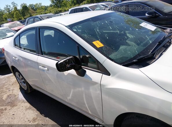 4S3GKAB62L3611487 2020 SUBARU IMPREZA White Rear interior view