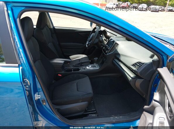 4S3GKAB63P3600956 2023 SUBARU IMPREZA Blue Vista interior delantera