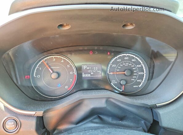 4S3GKAB64H3616696 2017 SUBARU IMPREZA Black Սարքավորումների վահանակի տեսք
