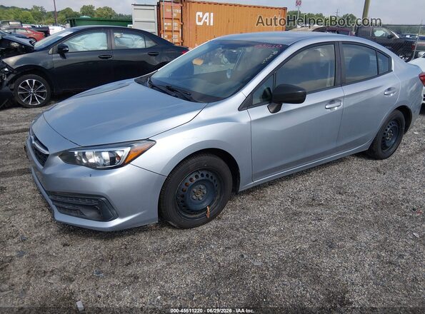 4S3GKAB64L3604654 2020 SUBARU IMPREZA Light Blue Front left