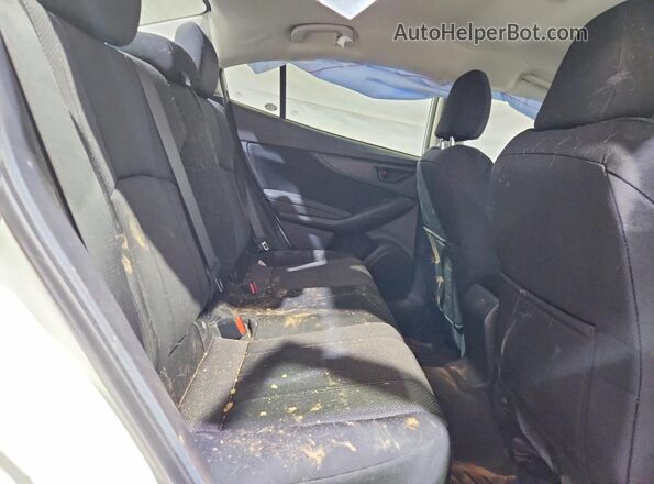 4S3GKAB65N3610157 2022 SUBARU IMPREZA Белый Вид задних сидений