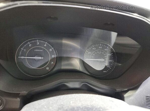 4S3GKAB65N3610157 2022 SUBARU IMPREZA Белый Вид щитка приборов