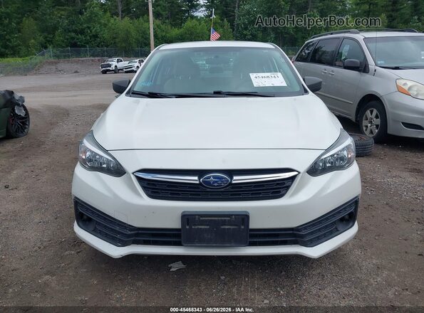 4S3GKAB66M3600638 2021 SUBARU IMPREZA White Սալոնի հետևի տեսք