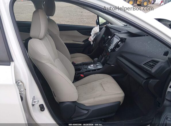 4S3GKAB66P3601499 2023 SUBARU IMPREZA White წინა სალონის ხედი
