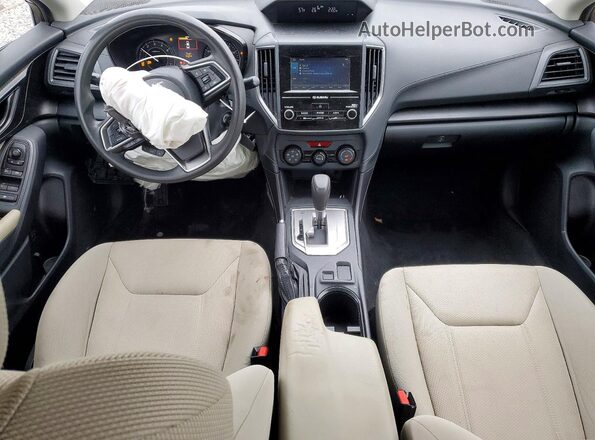 4S3GKAB67K3604050 2019 SUBARU IMPREZA White Widok deski rozdzielczej