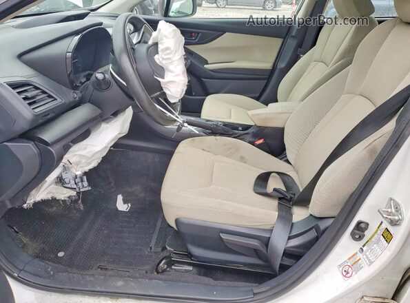 4S3GKAB67K3604050 2019 SUBARU IMPREZA White Widok wnętrza z przodu