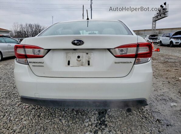 4S3GKAB67K3604050 2019 SUBARU IMPREZA White Widok z tyłu