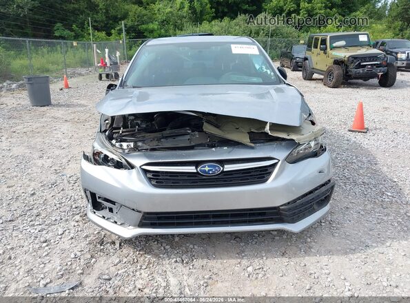 4S3GKAB68N3607902 2022 SUBARU IMPREZA Silver Դիմացի տեսք