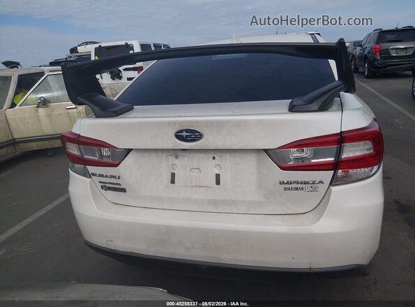 4S3GKAB69J3601620 2018 SUBARU IMPREZA White 