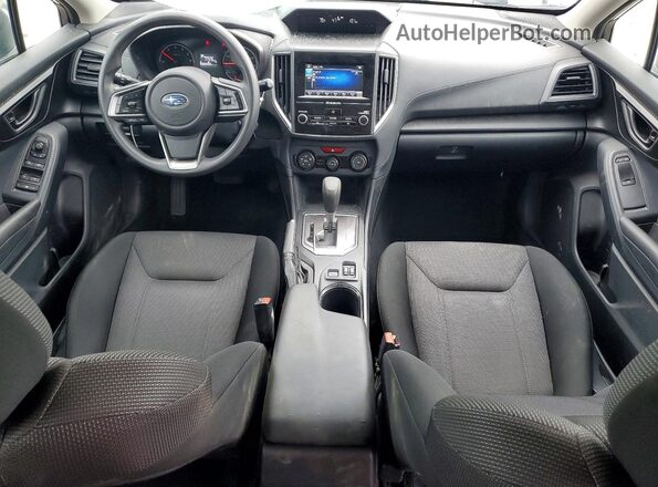 4S3GKAB69J3610494 2018 SUBARU IMPREZA Silver Dashboard view