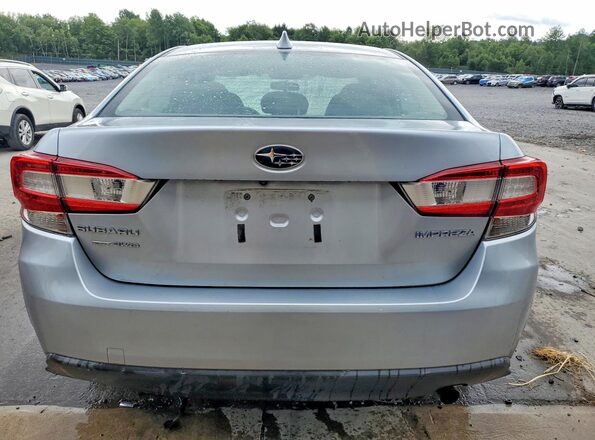 4S3GKAB69J3610494 2018 SUBARU IMPREZA Silver Rear view