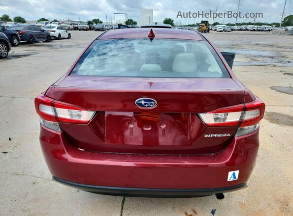 4S3GKAB69J3624668 2018 SUBARU IMPREZA Коричневый Вид сзади