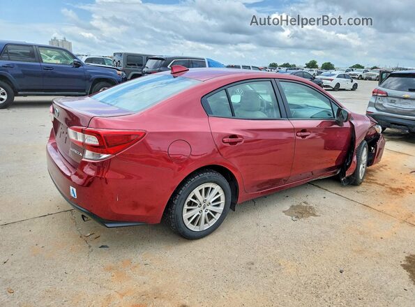 4S3GKAB69J3624668 2018 SUBARU IMPREZA Коричневый Задняя правая четверть