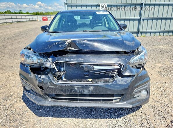 4S3GKAB6XH1617623 2017 SUBARU IMPREZA Black წინა ხედი