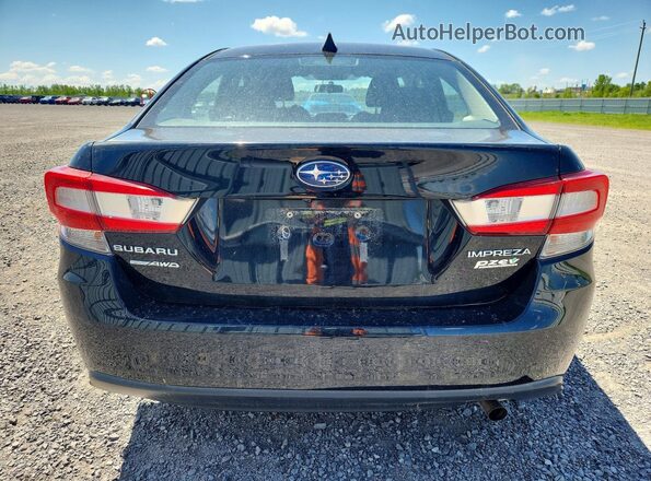 4S3GKAB6XH1617623 2017 SUBARU IMPREZA Black უკანა ხედი