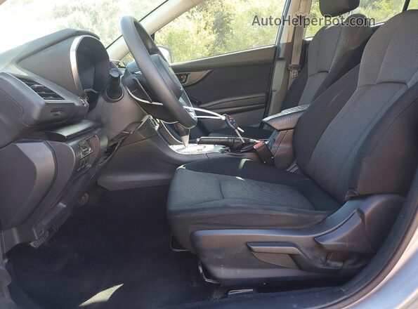4S3GKAC6XK3624436 2019 SUBARU IMPREZA Silver Вид салону спереду