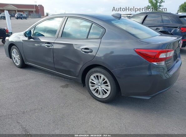 4S3GKAD60J3615063 2018 SUBARU IMPREZA Gray Задня ліва чверть