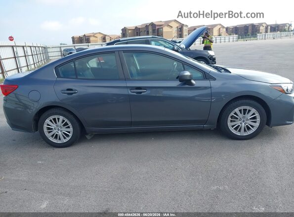 4S3GKAD60J3615063 2018 SUBARU IMPREZA Gray Вид задньої частини салону