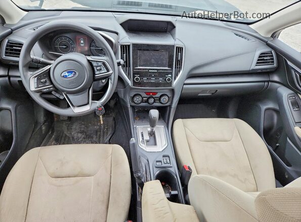 4S3GKAD60J3625494 2018 SUBARU IMPREZA Черный Вид панели приборов