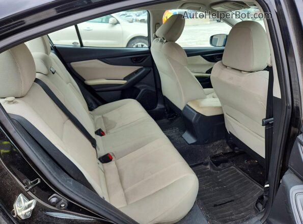 4S3GKAD60J3625494 2018 SUBARU IMPREZA Черный Вид задних сидений