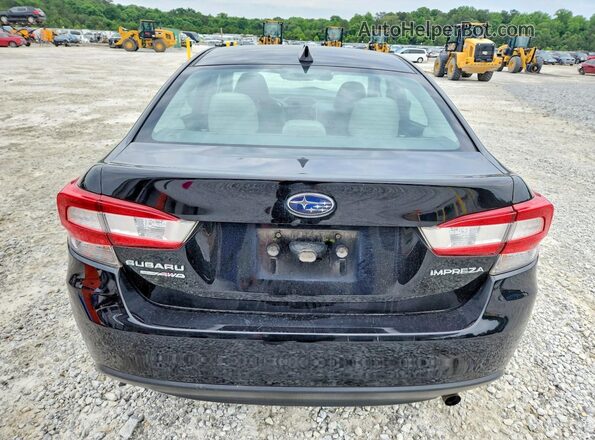 4S3GKAD60J3625494 2018 SUBARU IMPREZA Черный Вид сзади