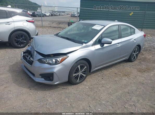 4S3GKAD60K3628557 2019 SUBARU IMPREZA Silver Vista tres cuartos delantera izquierda