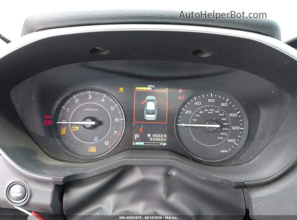 4S3GKAD60L3613610 2020 SUBARU IMPREZA Blue Vista de los asientos traseros